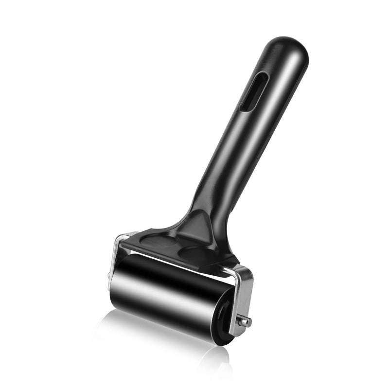HRLORKC 2.2 Inch Rubber Roller Tool  Rubber Brayer Roller for Printmaking by HRLORKC - Image 1